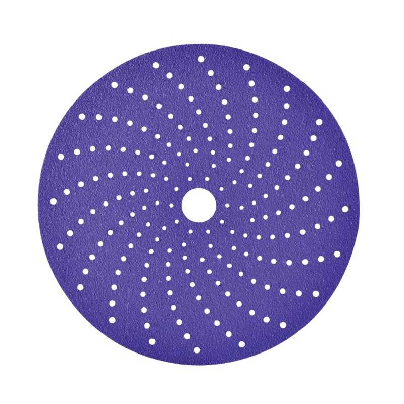 Paano Nakakaapekto sa Pagganap ang Mga Butas ng Laser sa Purple Film Grinding Disc?