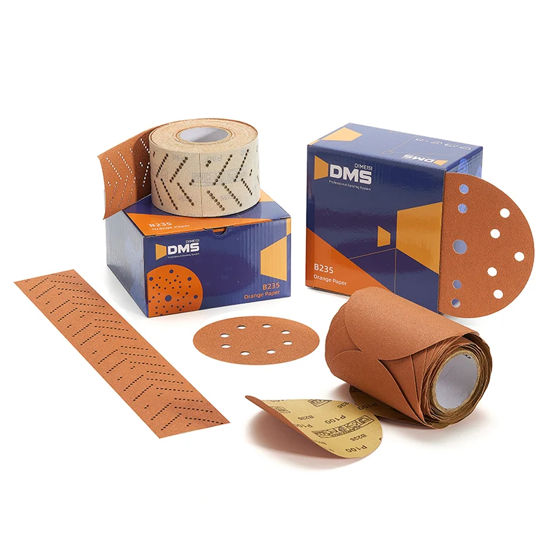 Orange na papel de liha