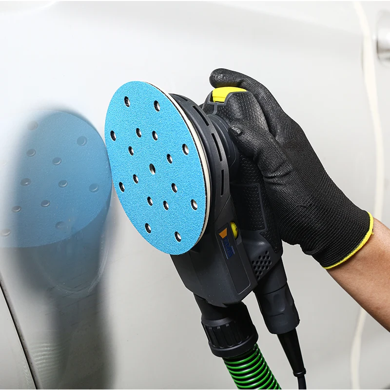 Blue Film Abrasive Disc